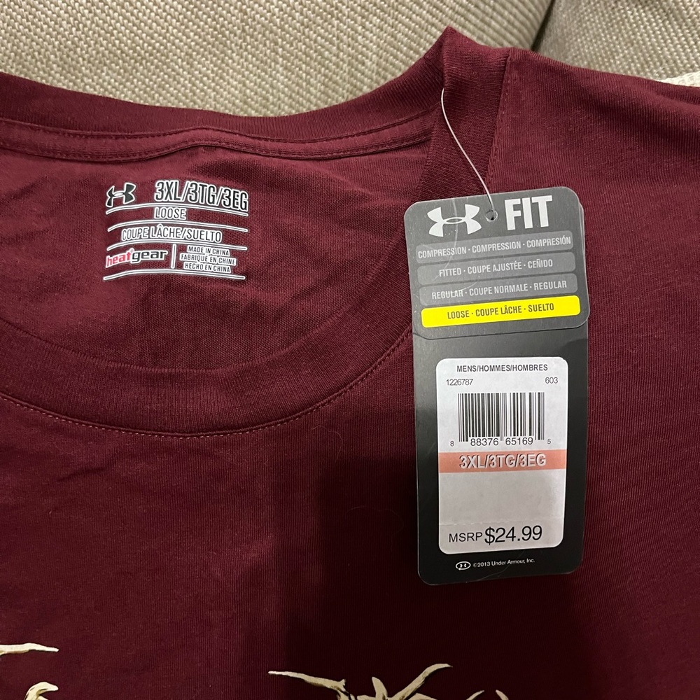 NWT Under Armour 3XL T shirt